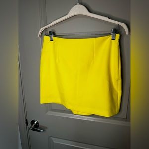 Yellow Asos Brand Mini Skirt - Perfect for Halloween - The Mask Cosplay